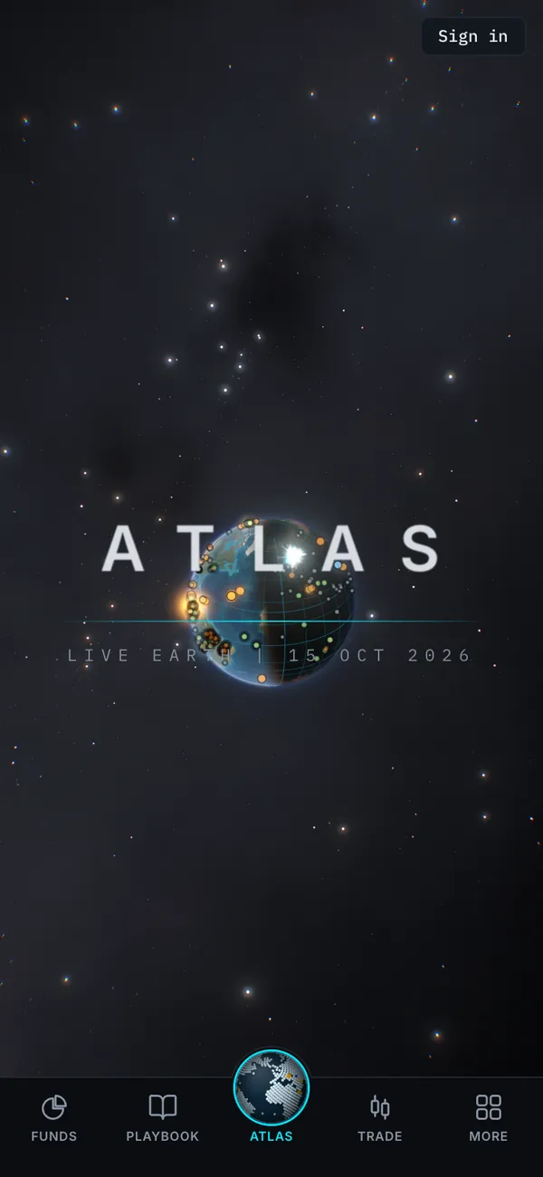 Atlas on a phone