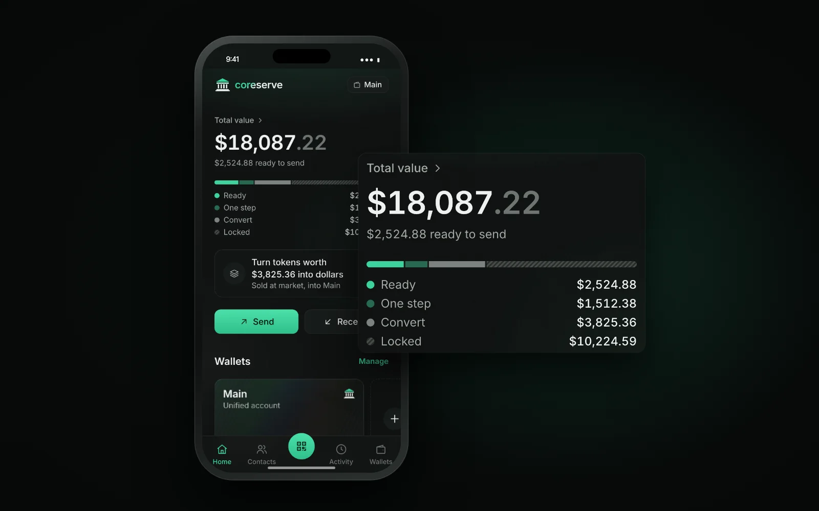 coreserve - One account