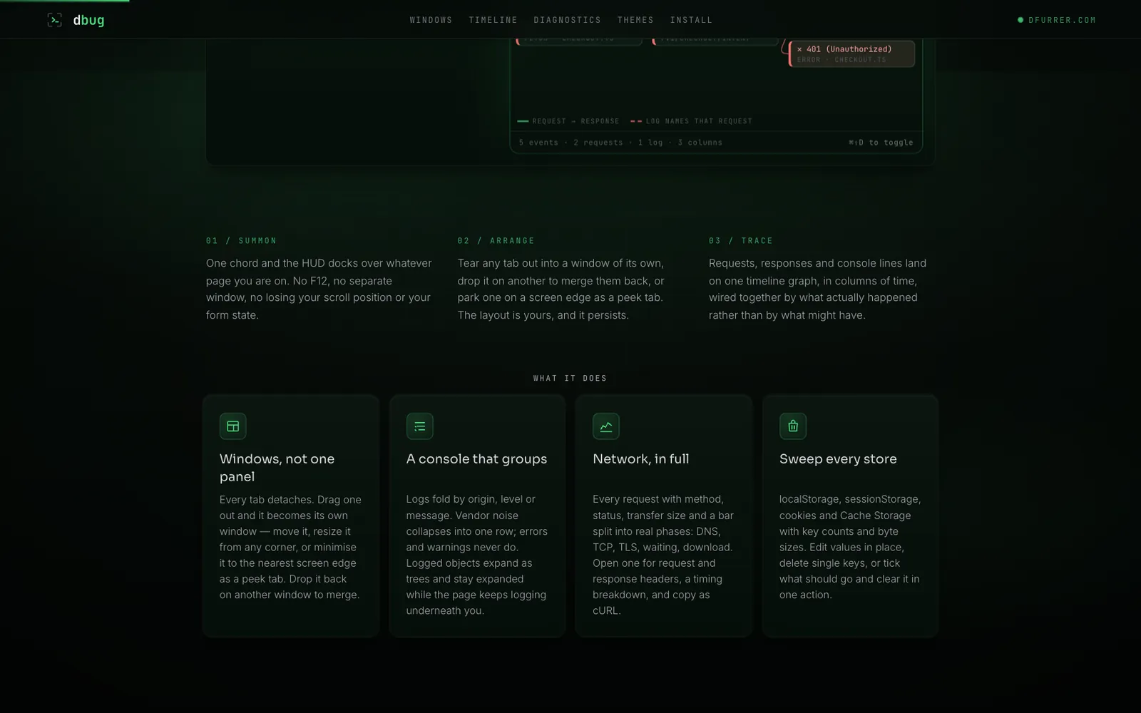 dbug.live - Summon