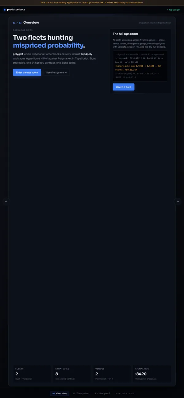 predator-bots on a phone